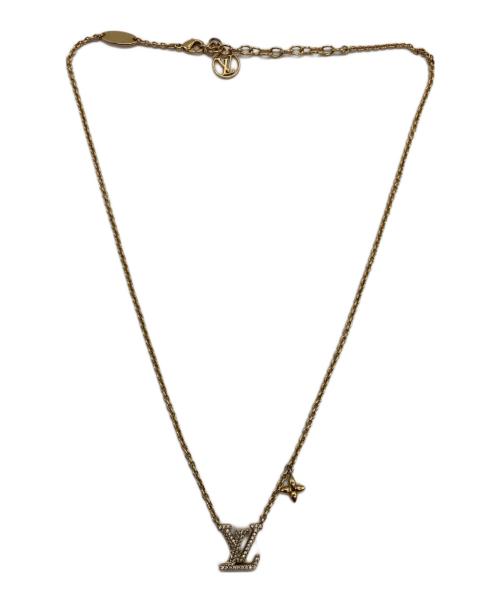 LOUIS VUITTON（ルイ ヴィトン）LOUIS VUITTON (ルイ ヴィトン) ネックレス・LV アイコニック ゴールドの古着・服飾アイテム