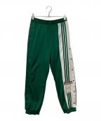 adidasアディダス）の古着「トラックパンツ」｜グリーン