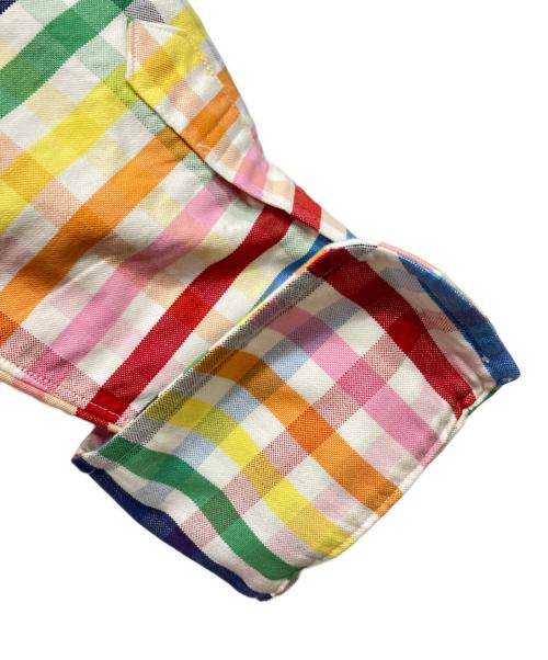 Thom Browne（トムブラウン）Thom Browne (トムブラウン) レインボーチェックシャツ マルチカラー サイズ:2の古着・服飾アイテム