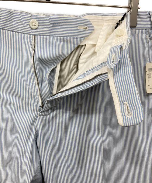 INCOTEX（インコテックス）INCOTEX (インコテックス) ストライプパンツ ブルー サイズ:50の古着・服飾アイテム