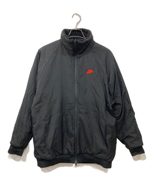 NIKE（ナイキ）NIKE (ナイキ) スウッシュ フルジップ ジャケット ブラック×レッド サイズ:XXLの古着・服飾アイテム