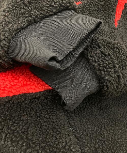 NIKE（ナイキ）NIKE (ナイキ) スウッシュ フルジップ ジャケット ブラック×レッド サイズ:XXLの古着・服飾アイテム