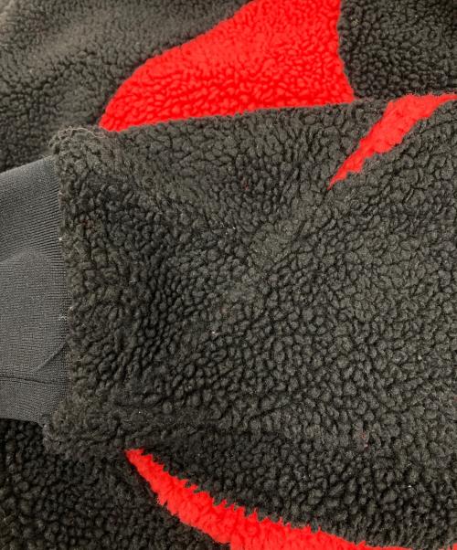 NIKE（ナイキ）NIKE (ナイキ) スウッシュ フルジップ ジャケット ブラック×レッド サイズ:XXLの古着・服飾アイテム
