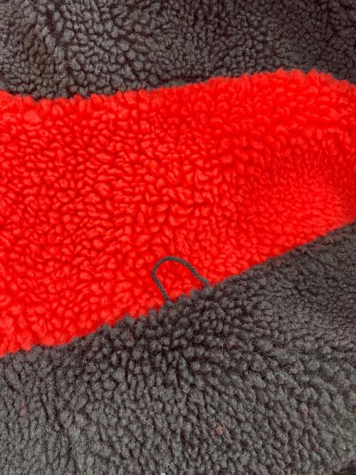 NIKE（ナイキ）NIKE (ナイキ) スウッシュ フルジップ ジャケット ブラック×レッド サイズ:XXLの古着・服飾アイテム
