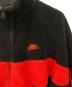 中古・古着 NIKE (ナイキ) スウッシュ フルジップ ジャケット ブラック×レッド サイズ:XXL：7000円