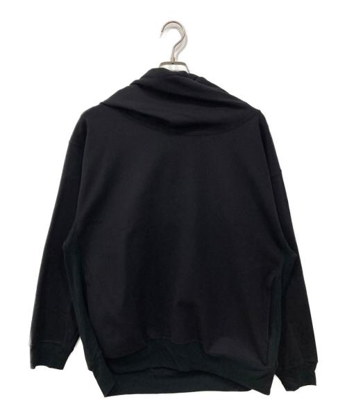Lui's（ルイス）Lui's (ルイス) ビッグドレープパーカー ブラック サイズ:Mの古着・服飾アイテム