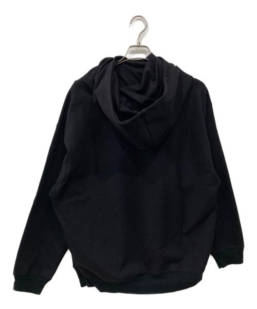 Lui's（ルイス）Lui's (ルイス) ビッグドレープパーカー ブラック サイズ:Mの古着・服飾アイテム