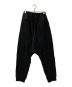 gomme HOMME (ゴム オム) サルエルパンツ ブラック サイズ:2：5000円