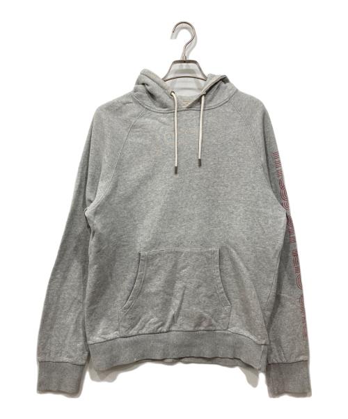 maison kitsune（メゾンキツネ）maison kitsune (メゾンキツネ) プルオーバーパーカー グレー サイズ:Mの古着・服飾アイテム