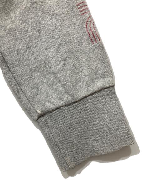 maison kitsune（メゾンキツネ）maison kitsune (メゾンキツネ) プルオーバーパーカー グレー サイズ:Mの古着・服飾アイテム