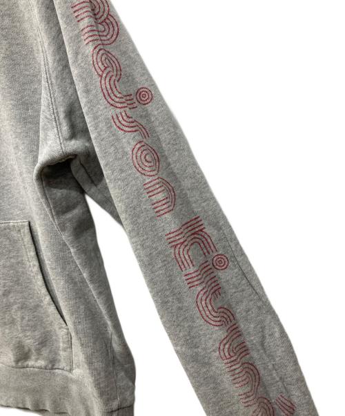 maison kitsune（メゾンキツネ）maison kitsune (メゾンキツネ) プルオーバーパーカー グレー サイズ:Mの古着・服飾アイテム