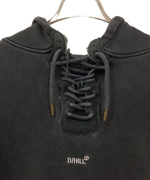 D/HILL（ディーヒル）D/HILL (ディーヒル) シューネック プルオーバーフーディ ブラック サイズ:-の古着・服飾アイテム