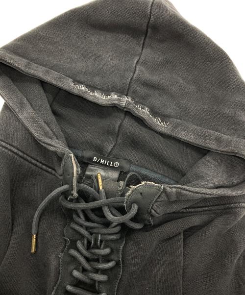 D/HILL（ディーヒル）D/HILL (ディーヒル) シューネック プルオーバーフーディ ブラック サイズ:-の古着・服飾アイテム