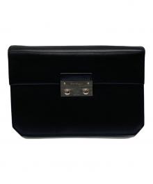 Salvatore Ferragamo（サルヴァトーレ フェラガモ）の古着「クラッチバッグ」｜ブラック