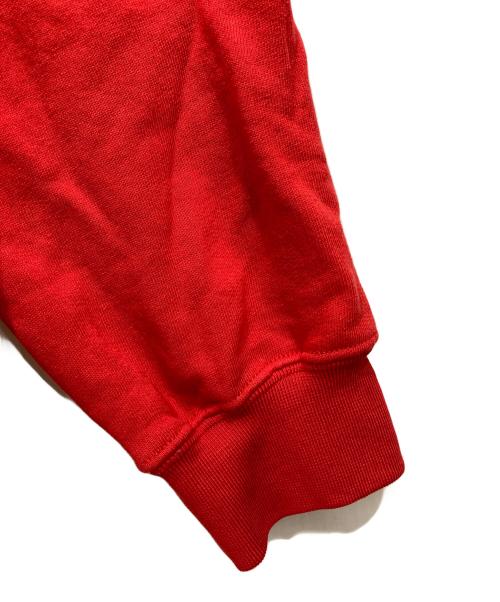 GCDS（ジーシーディーエス）GCDS (ジーシーディーエス) ロゴパーカー レッド×ブラック サイズ:XLの古着・服飾アイテム