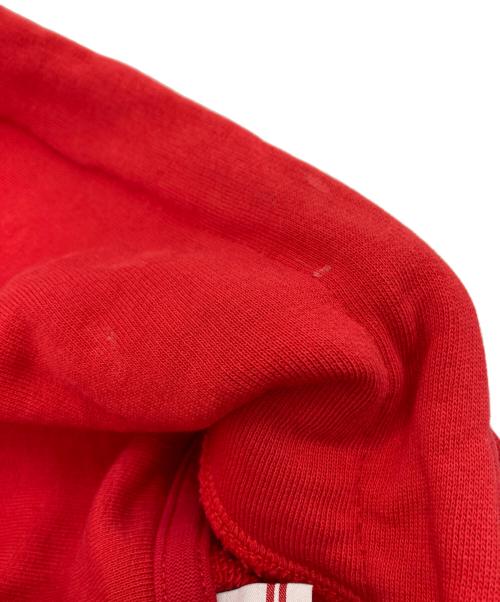 GCDS（ジーシーディーエス）GCDS (ジーシーディーエス) ロゴパーカー レッド×ブラック サイズ:XLの古着・服飾アイテム