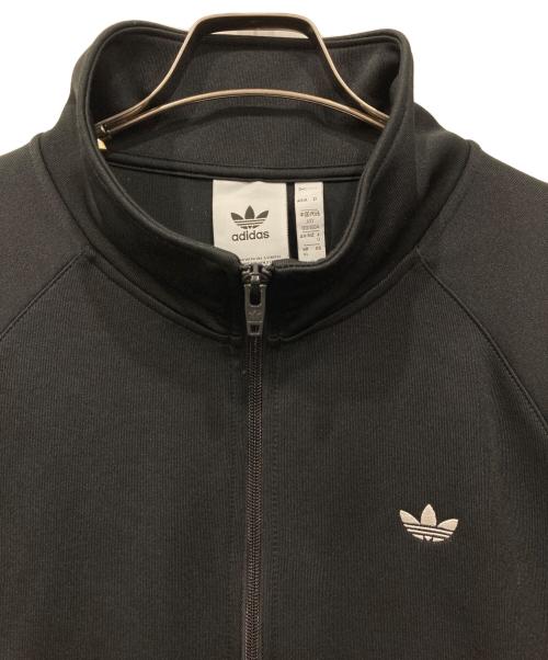adidas（アディダス）adidas (アディダス) フルジップトラックジャケット ブラック サイズ:Oの古着・服飾アイテム