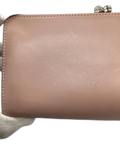 Vivienne Westwood（ヴィヴィアンウエストウッド）Vivienne Westwood (ヴィヴィアンウエストウッド) がま口長財布 ピンクの古着・服飾アイテム