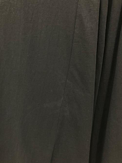 MACPHEE（マカフィー）MACPHEE (マカフィー) サイロプレミアム アシンメトリーギャザーワンピース ブラック サイズ:36の古着・服飾アイテム