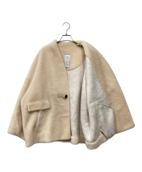 Sov.（ソブ）Sov. (ソブ) フェイクムートンジャケット アイボリー サイズ:Freeの古着・服飾アイテム