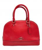 COACHコーチ）の古着「2WAYバッグ」｜レッド