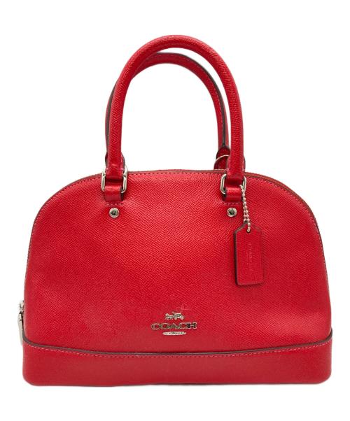 COACH（コーチ）COACH (コーチ) 2WAYバッグ レッドの古着・服飾アイテム