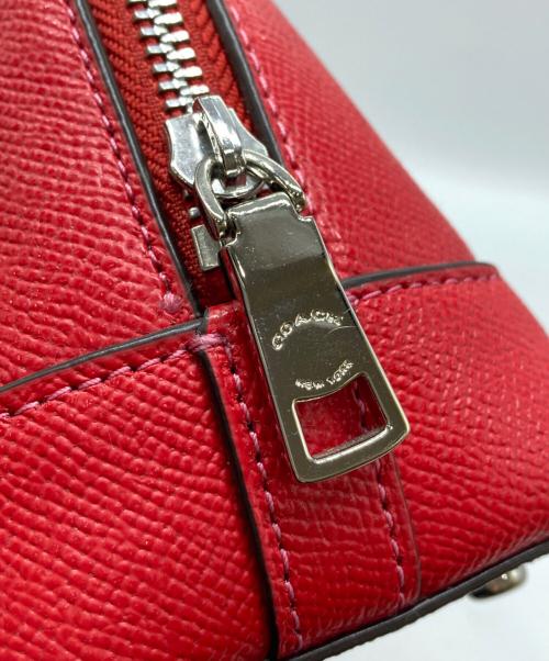 COACH（コーチ）COACH (コーチ) 2WAYバッグ レッドの古着・服飾アイテム