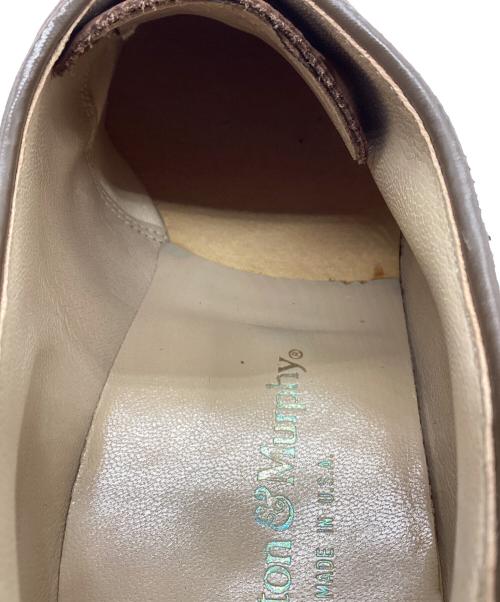 JOHNSTON&MURPHY（ジョンストン＆マーフィー）JOHNSTON&MURPHY (ジョンストン＆マーフィー) ウィングチップシューズ ブラウン サイズ:9の古着・服飾アイテム