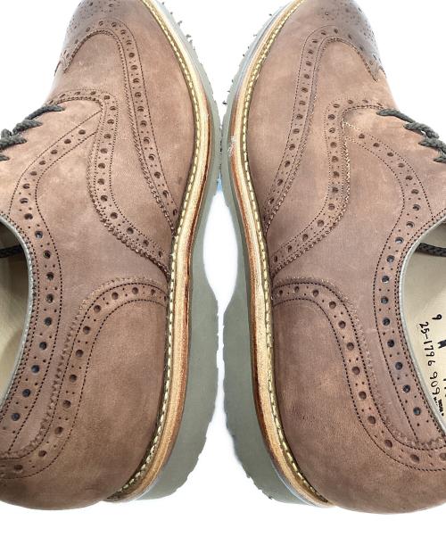 JOHNSTON&MURPHY（ジョンストン＆マーフィー）JOHNSTON&MURPHY (ジョンストン＆マーフィー) ウィングチップシューズ ブラウン サイズ:9の古着・服飾アイテム