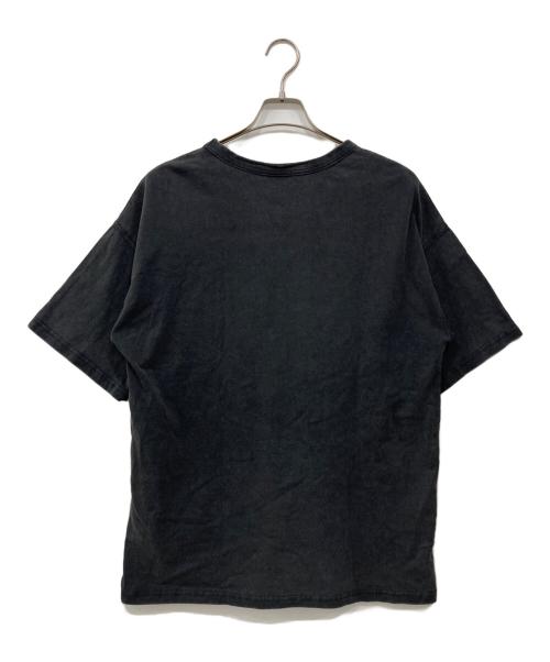 ALEXANDER WANG（アレキサンダー・ワン）ALEXANDER WANG (アレキサンダー・ワン) ウォッシュド加工ロゴTシャツ グレー サイズ:Lの古着・服飾アイテム