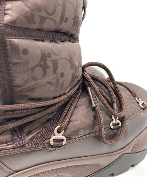 Dior（ディオール）Dior (ディオール) スノーアンクルブーツ ブラウン サイズ:44の古着・服飾アイテム