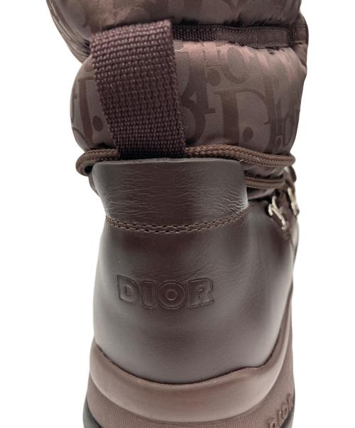 Dior（ディオール）Dior (ディオール) スノーアンクルブーツ ブラウン サイズ:44の古着・服飾アイテム