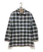 MACKINTOSH PHILOSOPHYマッキントッシュ フィロソフィー）の古着「リバーシブルコート」｜グリーン×ホワイト