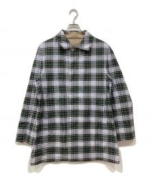 MACKINTOSH PHILOSOPHY（マッキントッシュ フィロソフィー）の古着「リバーシブルコート」｜グリーン×ホワイト