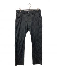 BLACK LABEL CRESTBRIDGE（ブラックレーベル クレストブリッジ）の古着「ストレートパンツ」｜グレー