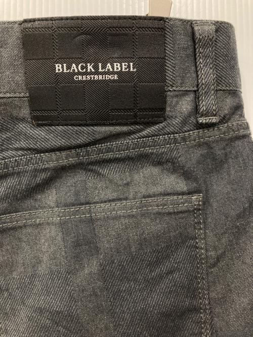 BLACK LABEL CRESTBRIDGE（ブラックレーベル クレストブリッジ）BLACK LABEL CRESTBRIDGE (ブラックレーベル クレストブリッジ) ストレートパンツ グレー サイズ:79CMの古着・服飾アイテム