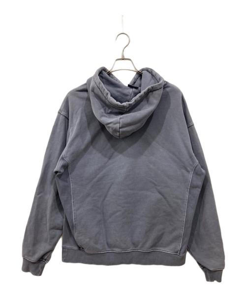 KITH（キス）KITH (キス) RUSSELL (ラッセル) ロゴ刺繍パーカー グレー サイズ:Lの古着・服飾アイテム