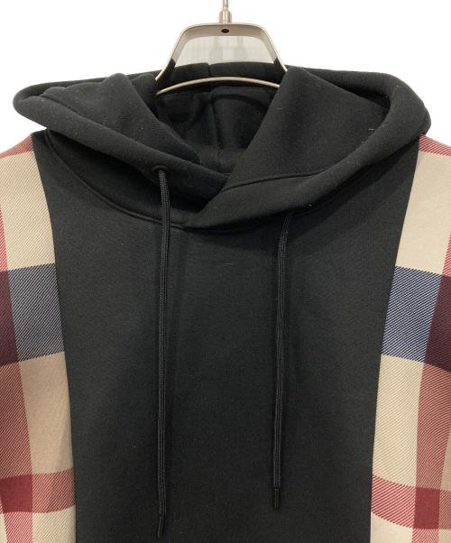 BLACK LABEL CRESTBRIDGE（ブラックレーベル クレストブリッジ）BLACK LABEL CRESTBRIDGE (ブラックレーベル クレストブリッジ) ボンディングパーカー ブラック サイズ:Mの古着・服飾アイテム