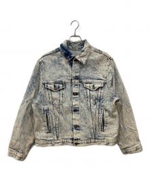 BRISTOL BLUES（ブリストル・ブルーズ）の古着「ケミカルウォッシュデニムジャケット」｜インディゴ