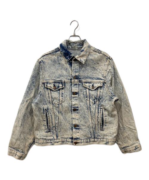 BRISTOL BLUES（ブリストル・ブルーズ）BRISTOL BLUES (ブリストル・ブルーズ) ケミカルウォッシュデニムジャケット インディゴ サイズ:-の古着・服飾アイテム