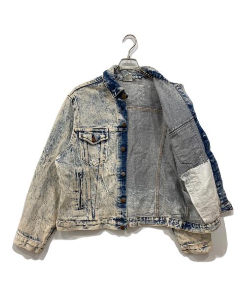 BRISTOL BLUES（ブリストル・ブルーズ）BRISTOL BLUES (ブリストル・ブルーズ) ケミカルウォッシュデニムジャケット インディゴ サイズ:-の古着・服飾アイテム