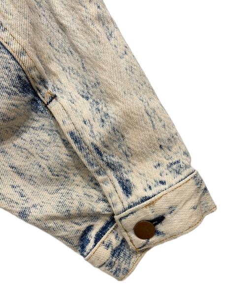 BRISTOL BLUES（ブリストル・ブルーズ）BRISTOL BLUES (ブリストル・ブルーズ) ケミカルウォッシュデニムジャケット インディゴ サイズ:-の古着・服飾アイテム