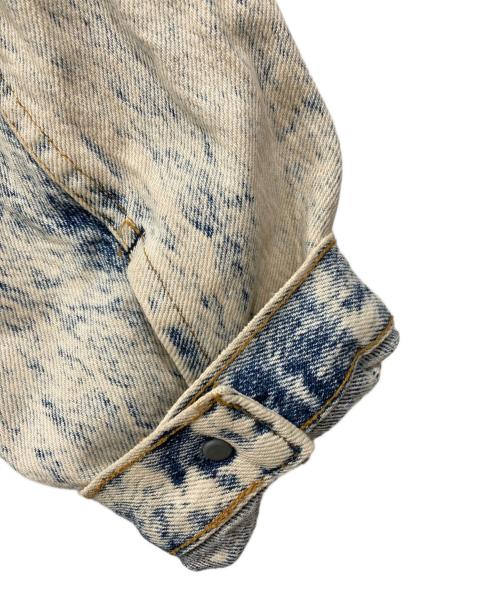 BRISTOL BLUES（ブリストル・ブルーズ）BRISTOL BLUES (ブリストル・ブルーズ) ケミカルウォッシュデニムジャケット インディゴ サイズ:-の古着・服飾アイテム