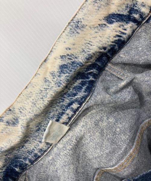 BRISTOL BLUES（ブリストル・ブルーズ）BRISTOL BLUES (ブリストル・ブルーズ) ケミカルウォッシュデニムジャケット インディゴ サイズ:-の古着・服飾アイテム