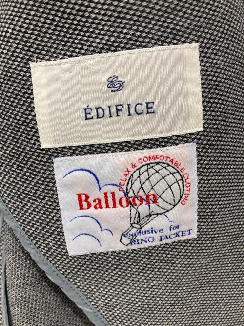 EDIFICE（エディフィス）EDIFICE (エディフィス) RING JACKET (リングジャケット) テーラードジャケット グレー サイズ:44の古着・服飾アイテム