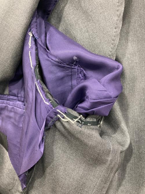 RING JACKET（リングジャケット）RING JACKET (リングジャケット) テーラードジャケット グレー サイズ:44の古着・服飾アイテム