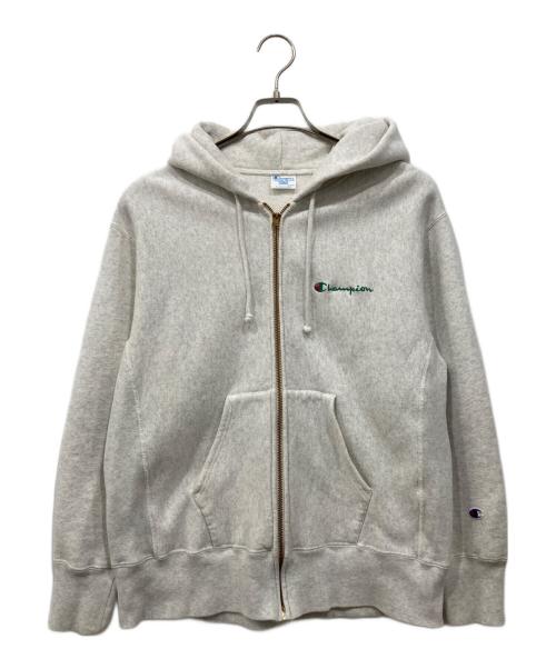 Champion（チャンピオン）Champion (チャンピオン) リーバースウィーブジップパーカー グレー サイズ:LARGEの古着・服飾アイテム