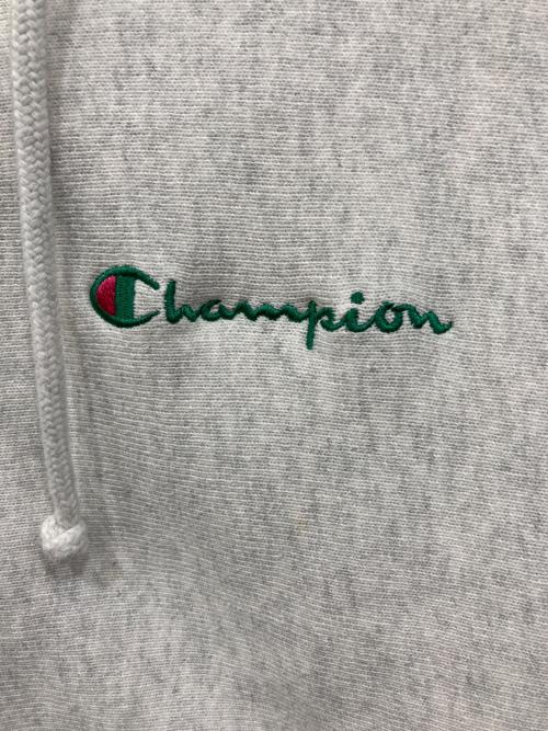 Champion（チャンピオン）Champion (チャンピオン) リーバースウィーブジップパーカー グレー サイズ:LARGEの古着・服飾アイテム