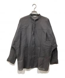 CLANE（クラネ）の古着「シアー ドルマン シャツ」｜グレー