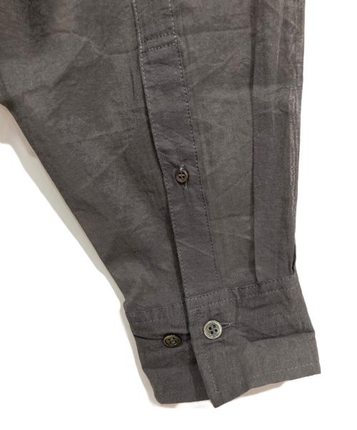 CLANE（クラネ）CLANE (クラネ) シアー ドルマン シャツ グレー サイズ:Freeの古着・服飾アイテム
